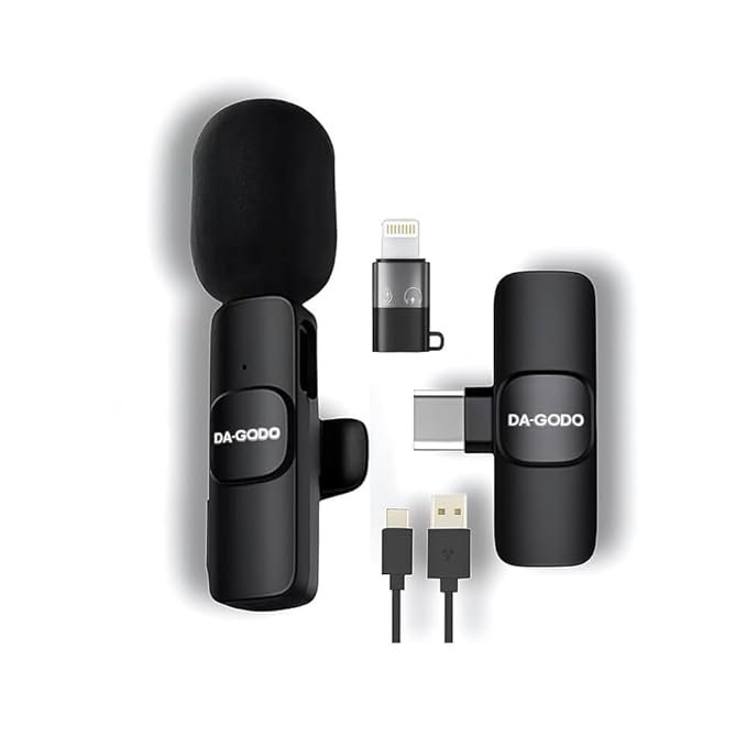 DA-GODO Wireless Microphone (K8-Mic) A Budget-Friendly Mic for Creators