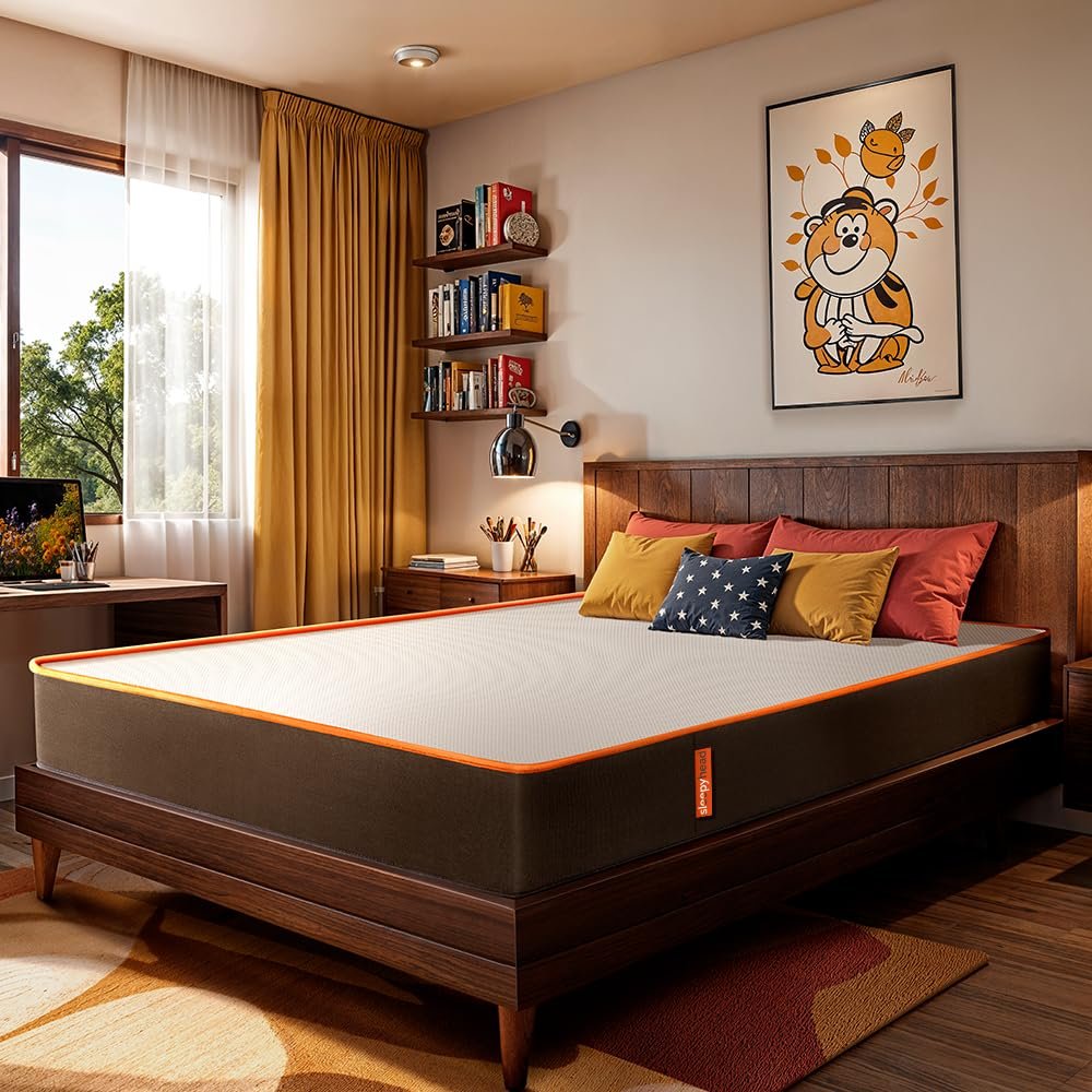 Sleepyhead Original 3-Layered BodyIQ Orthopedic Memory Foam Mattress – For Perfect Sleep Every Night