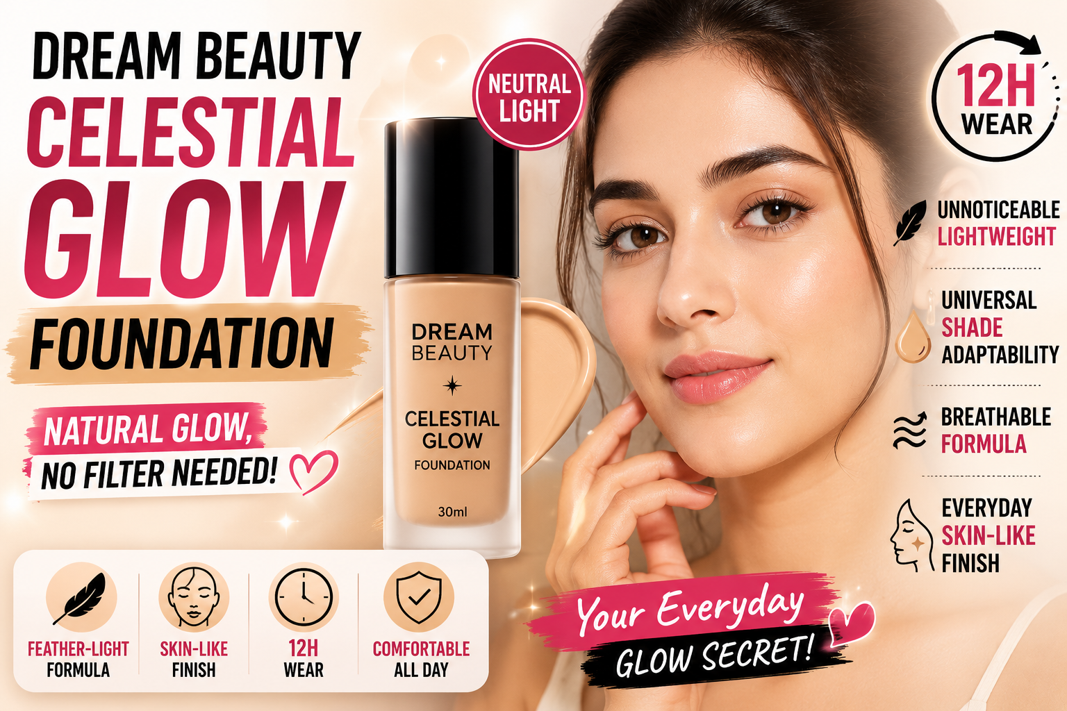 Dream Beauty Celestial Glow Foundation